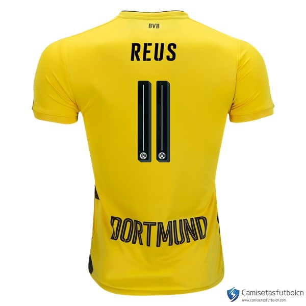 Camiseta Borussia Dortmund Primera equipo Reus 2017-18